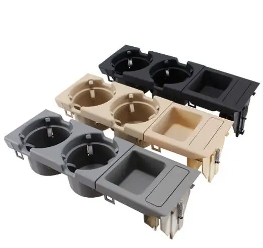 Автомобиль с двойным отверстием Передняя центральная консоль контейнер для