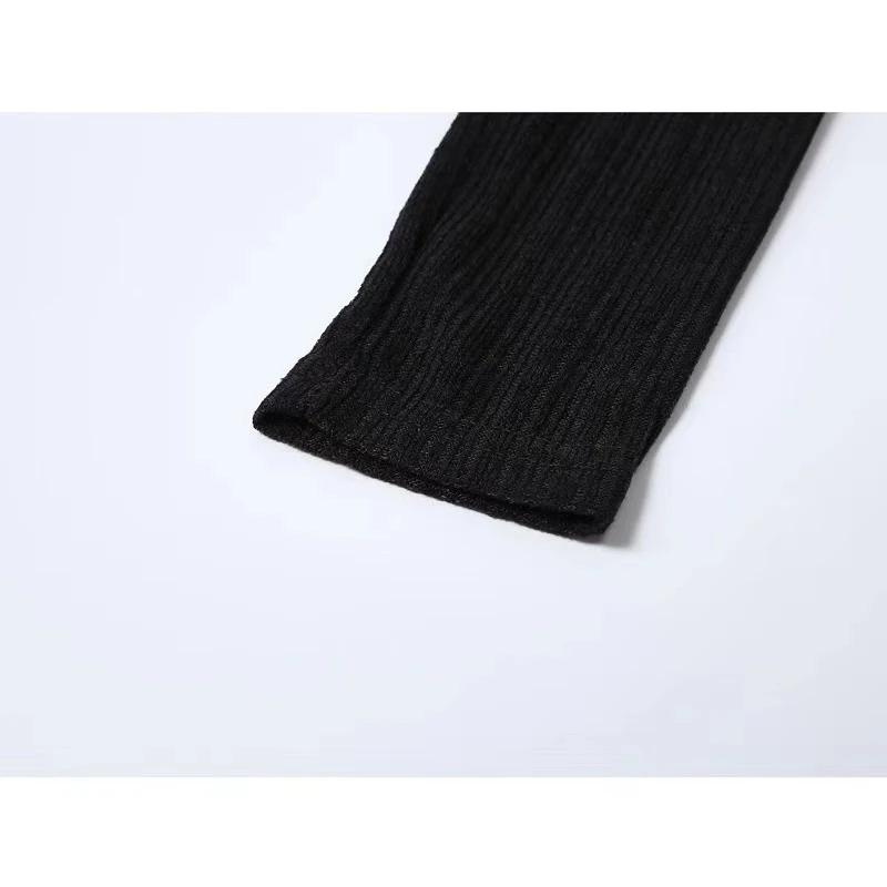 

Long Sleeve Crop Shirts Blouses For Women Drawstring Bandage Black Sexy E-Girl Party Club Slim Tops Ladies 2021 Tide Y2K Blusas