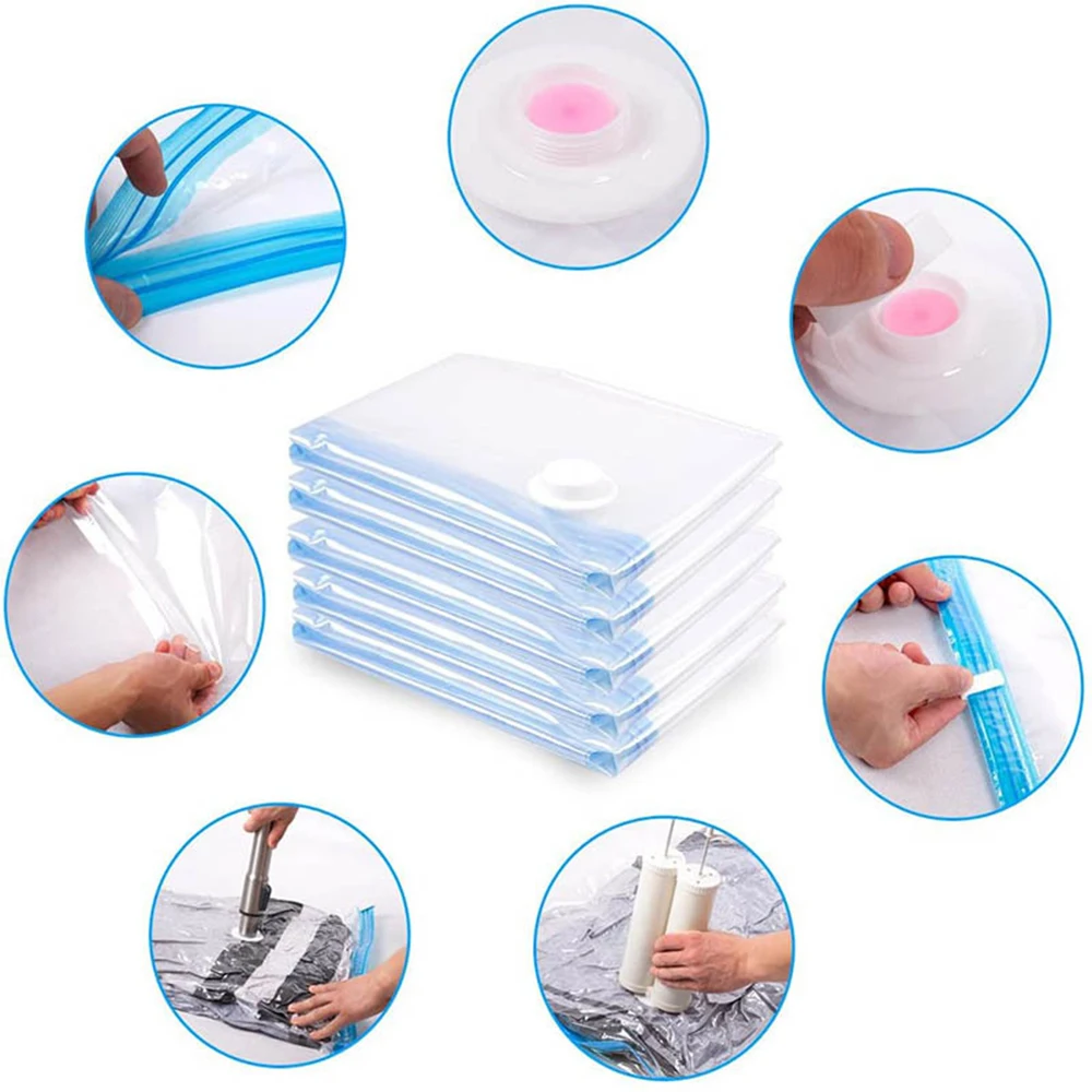 Queen Size Mattress Vacuum Storage Bag for Foam Latex Quilt Space Saver Moving and Shipping with 2 Straps | Дом и сад