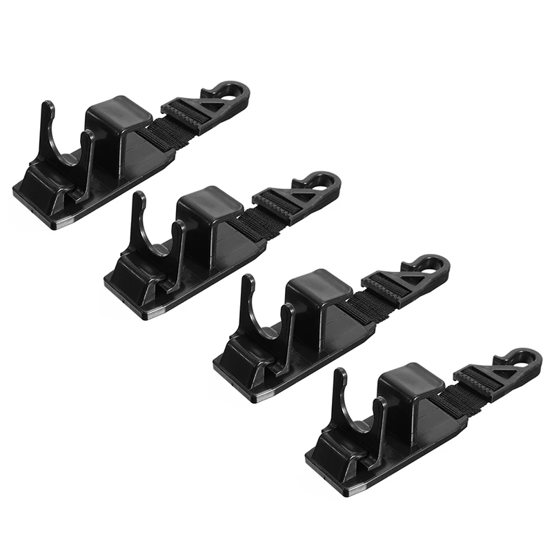 Хит продаж новинка 4 шт. АБС пластик крючок для хранения на заднем сиденье