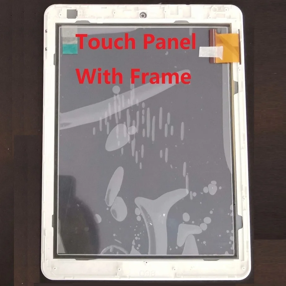 Touch with Frame 9,7 дюймов сенсорный экран OLM-097C1569-VER.1 для Teclast x98 Plus II Сенсорная панель дигитайзер сенсор планшет для Teclast x98 Plus 2 - Цвет: Touch with Frame