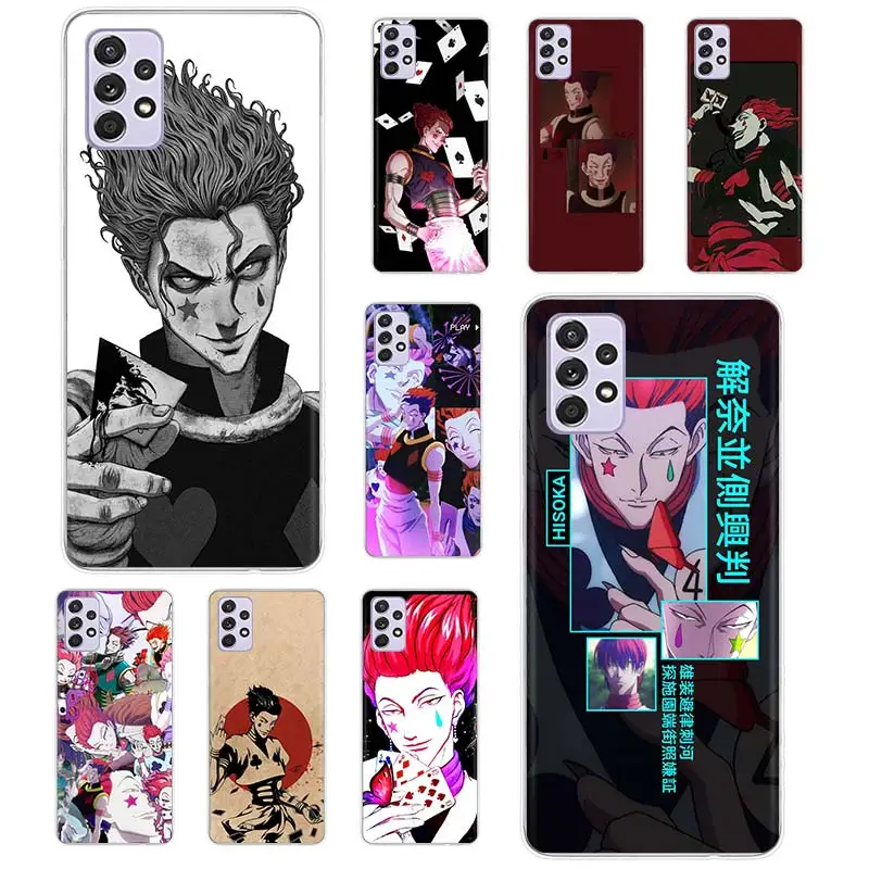 

Hisoka Hunter X Hunters Phone Case Funda For Samsung Galaxy A51 A71 A02S A91 A81 A50 A70 A30 A40 A10S A20E A90 A80 Cover Coque