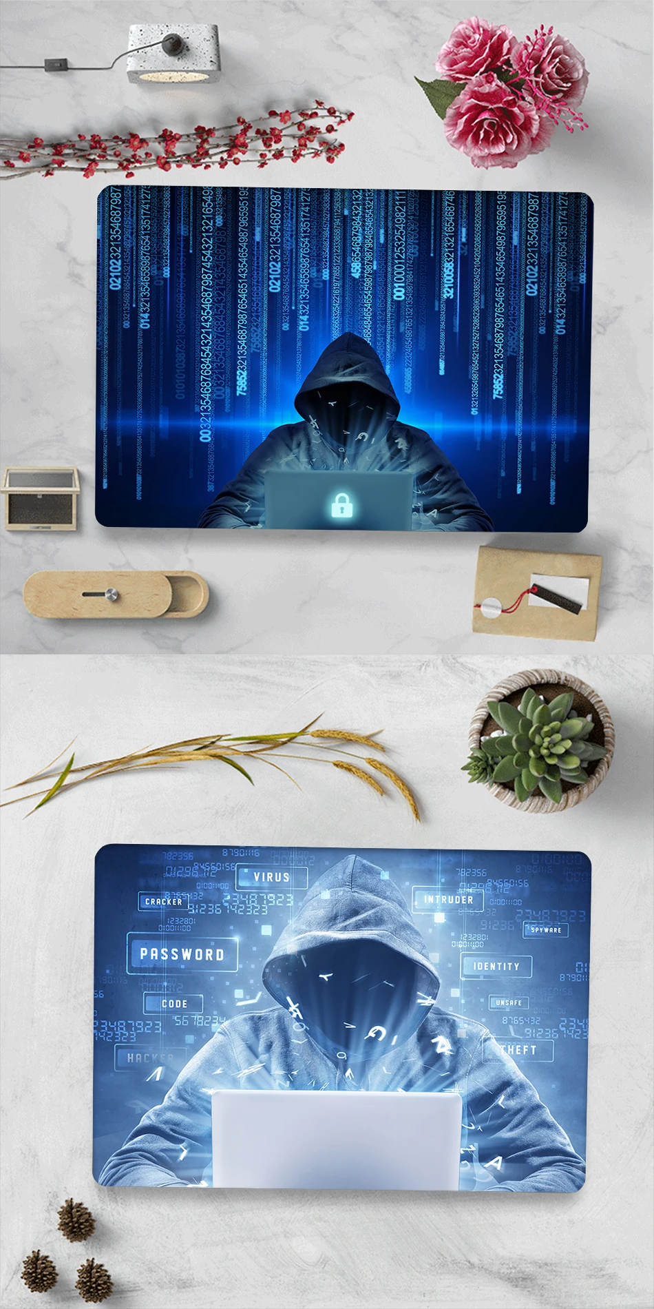 MTT для Apple Macbook Air Pro retina 11 12 13 15 дюймов чехол для ноутбука с сенсорной панелью ПК Жесткий Чехол таинственный хакер чехол для ноутбука