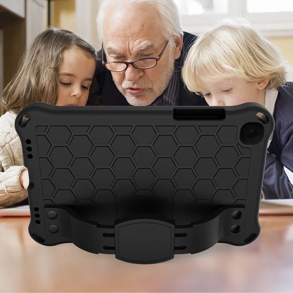 for samsung galaxy tab a 8 0 2019 sm t290 sm t295 case non toxic materials full body tablet cover for kids stand capa case free global shipping