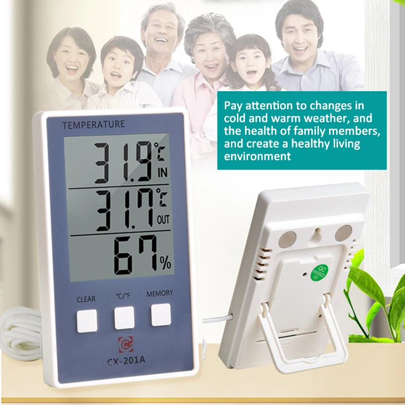 Домашняя Цифровая метеостанция с термометром и гигрометром | Инструменты