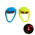 2021 велосипед светильник велосипед силиконовый светодиодный головной передние и задние колеса светильник MTB Велоспорт Водонепроницаемый Предупреждение лампы Хвост светильник, Аксессуары для велосипеда