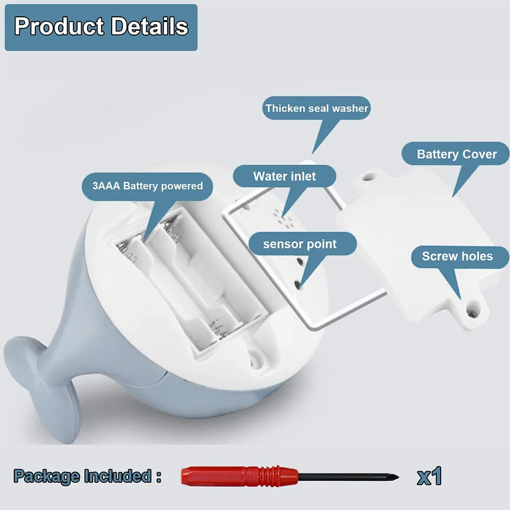 

Whale Bath Toys With Colorful Led Lights Automatic Spray Water Induction Sprinkler Shower Toys Bathtub Pool Bathroom Summer Toys