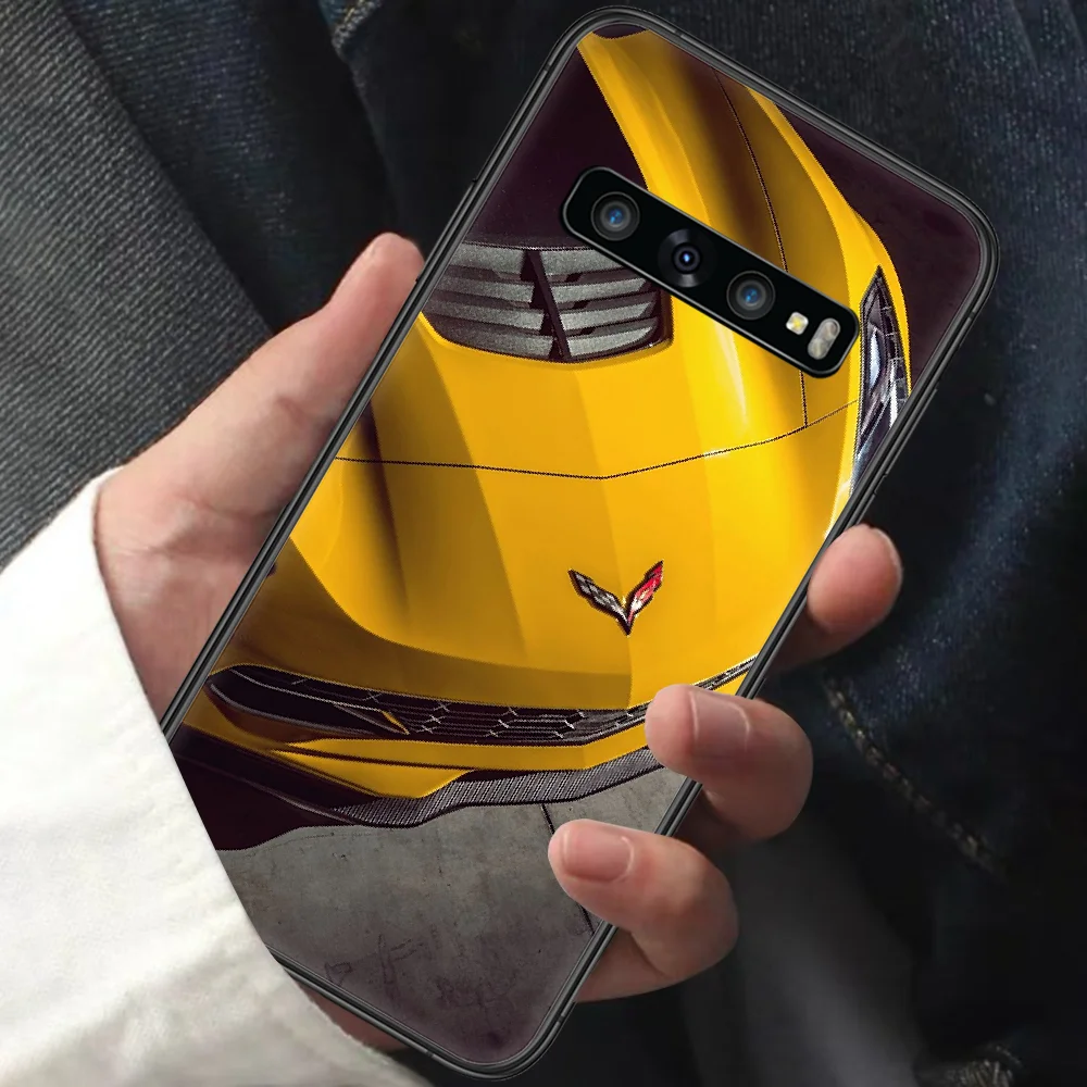 

Sports Chevrolets Car Phone Case for Samsung Galaxy Note S 6 7 8 9 10 E 20 Ultra Edge Plus black Bumper Painting Coque Luxury