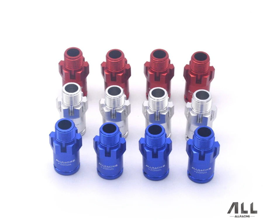 Все алюминиевые + 21 мм АДАПТЕРНЫЕ разрезные втулки для масштаба 1/10 Traxxas Maxx |