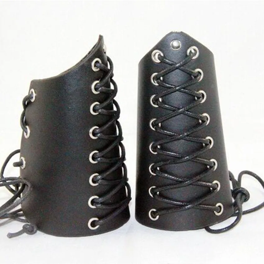 Игра косплей реквизит из натуральной кожи Bracer Arm Armor Warrior стимпанк браслет средневековая манжета|cosplay props|cuff