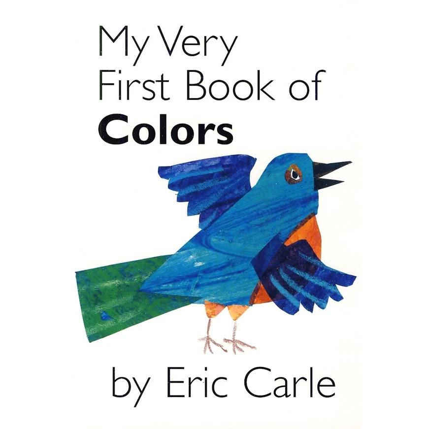 

My Very First Book of Colors by Eric Carle books baby learn english coloring books for kids Children learning toys