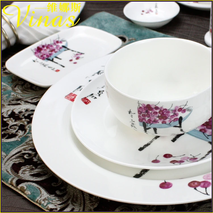 Европейская подставка для кухни теарелка керамическая миска звезда отель