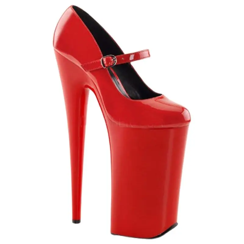 Туфли-лодочки женские на платформе высокий каблук 8 дюймов круглый носок
