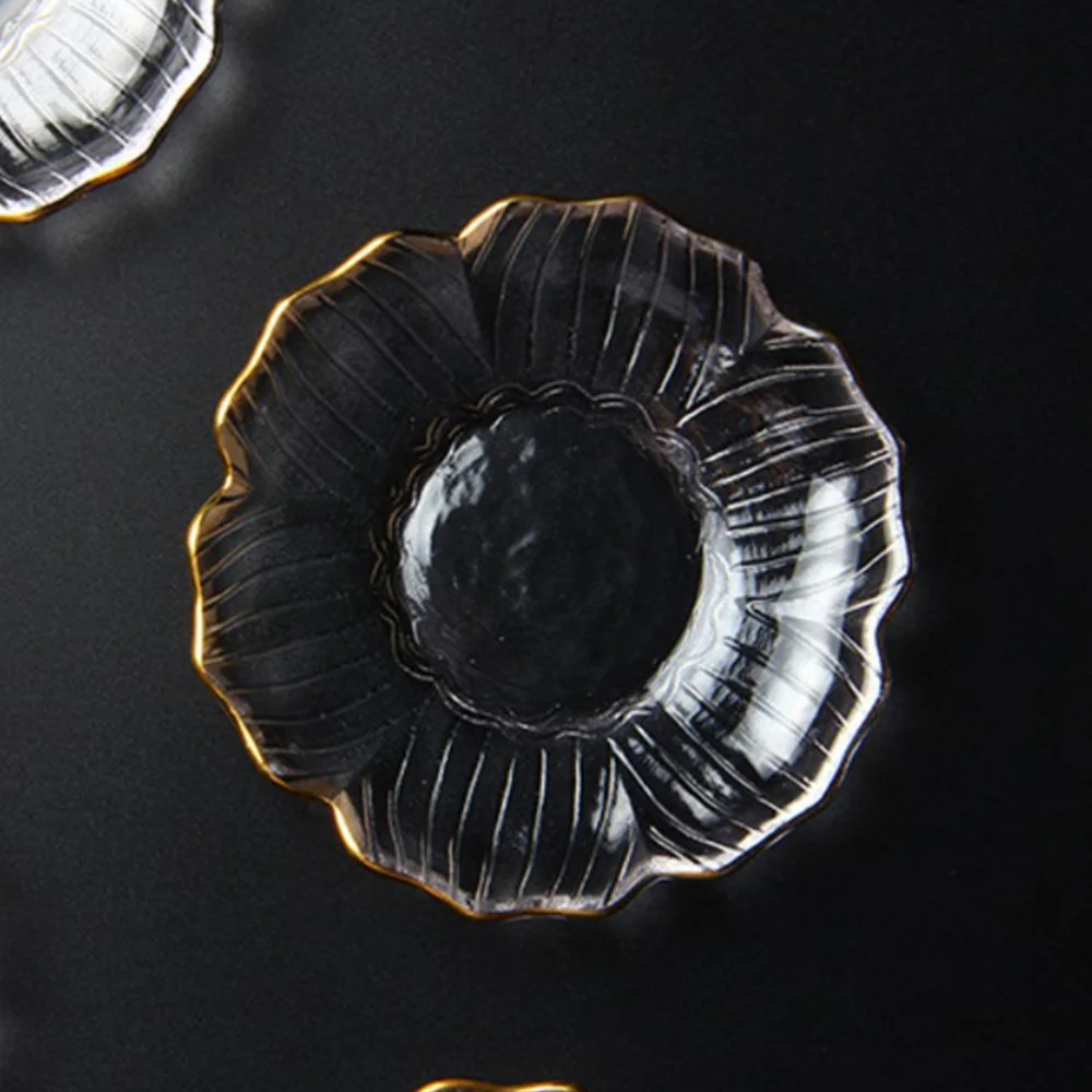 

1PC Lotus Shape Nail Art Nail Piece Display Plate Nail Paint Mixing Tray