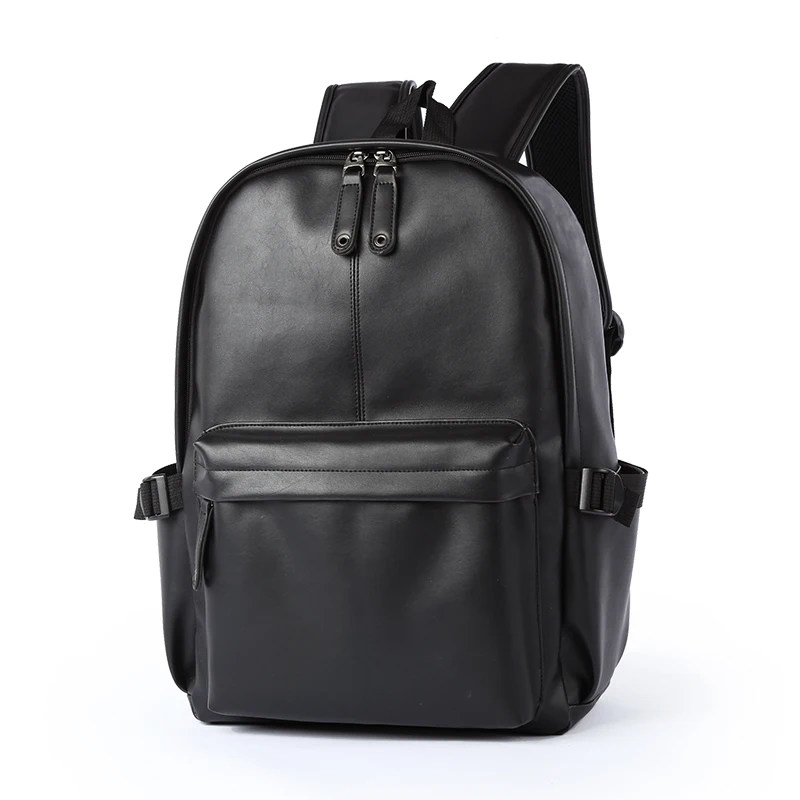

Leather Simplicity Backpack Men's Fashion Casual Travel Computer Backpack Schoolbag Men's Bag