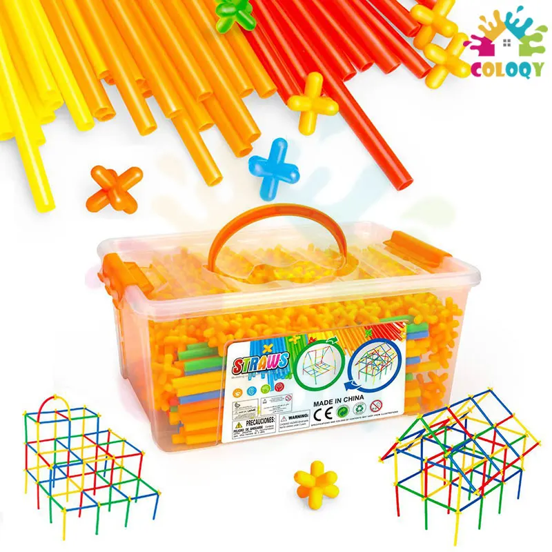 COLOQY Toys 4D Plastic Stitching Inserted Construction Assembled Toy Blocks Bricks Educational Toys & Hobbies For Children enlarge