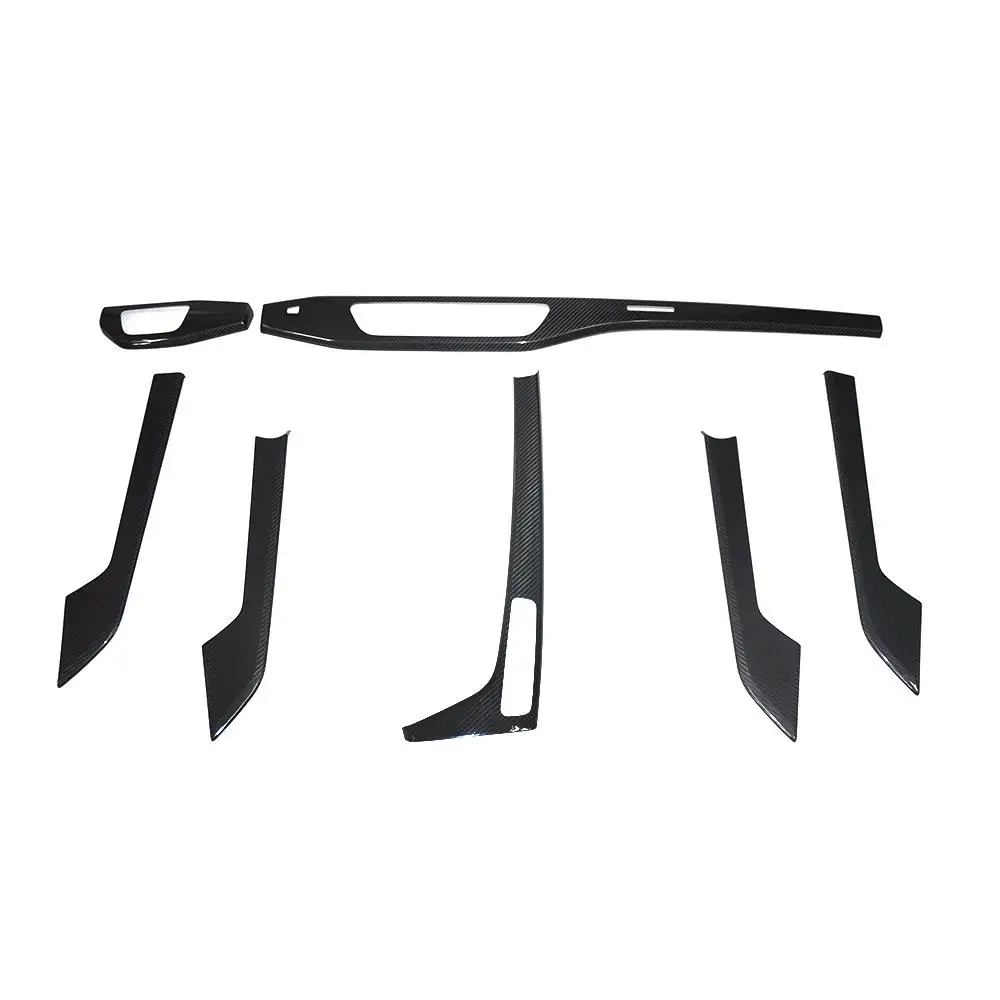 7 шт. молдинги для салона автомобиля из углеродного волокна Audi A4 B9 2016-2019 |