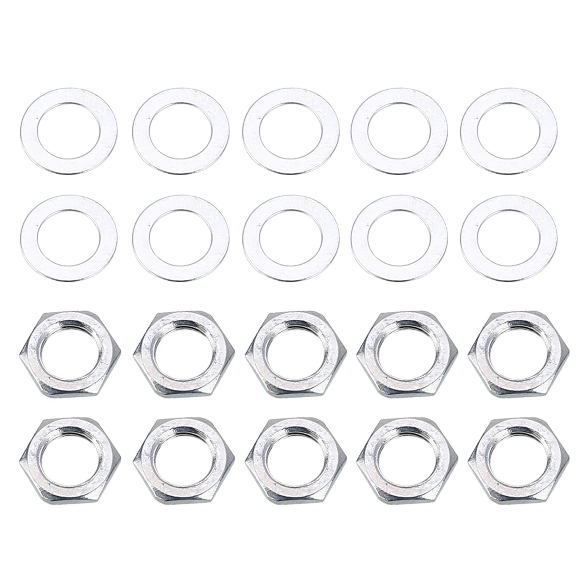 

10Pcs/set A500k Full Size Guitar Potentiometers Bass Short Split Shaft Pots For Guitar Accessories Wholesale