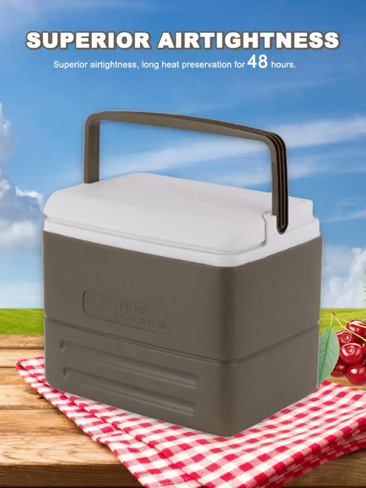 

Portable Cooler Home Travel Car Beverage Food Cool Storage Bag