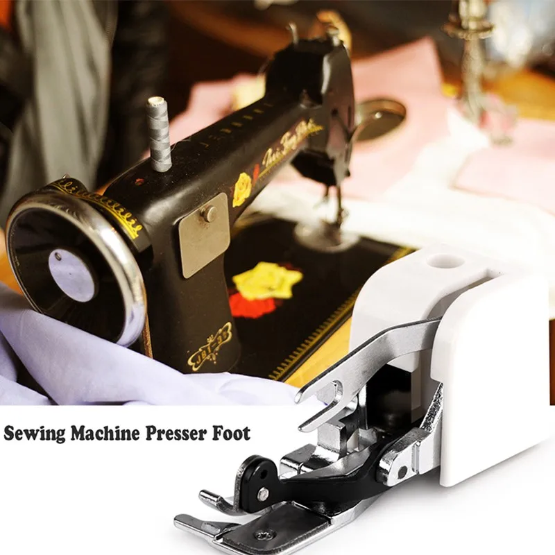 

1Pcs Household Sewing Machine Parts Side Cutter Overlock Presser Foot Press Feet For All Low Shank Singer Janome Brother