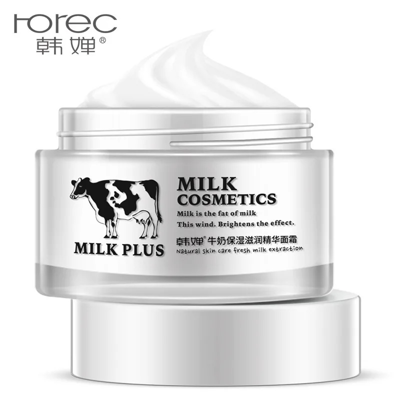 

Horec Milk Plus Cosmetics Day Creams Moisturizing Face Cream Hydrating Anti Aging Wrinkle Whitening Smooth Skin Care Ointment