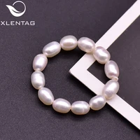 xlentag minimalist natural freshwater pearls couple engagement rings for women angle wedding gifts boho womens jewellery gr0264