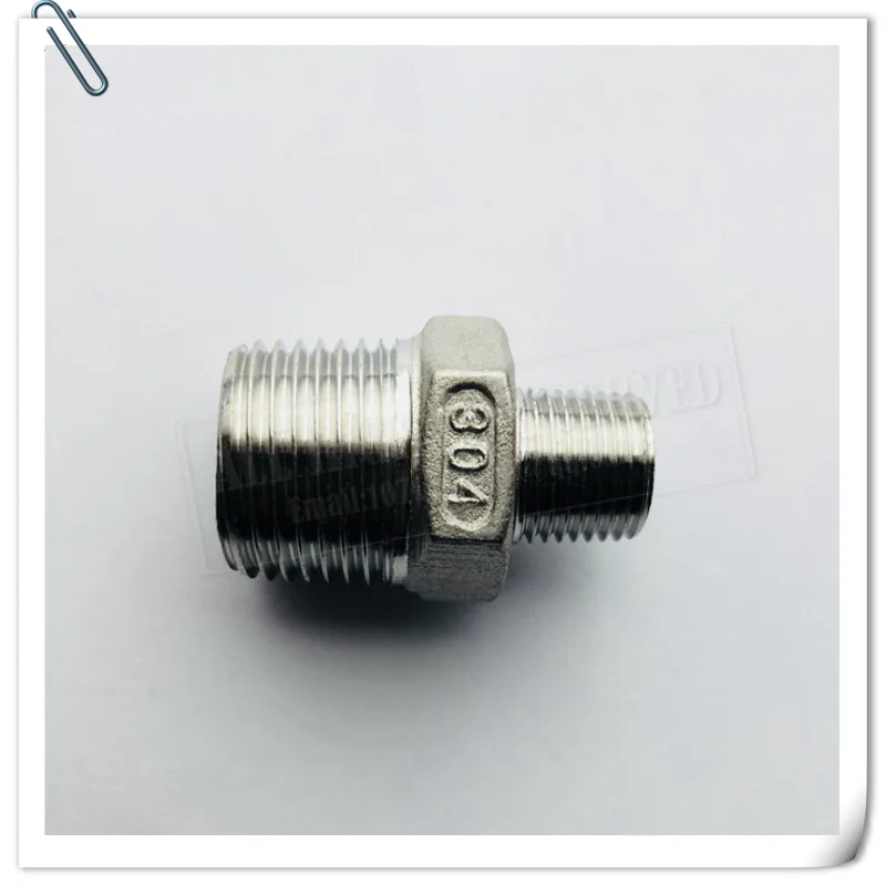 Фитинги из нержавеющей стали с шестигранной головкой 3/8 &quotNPT папа резьбовой