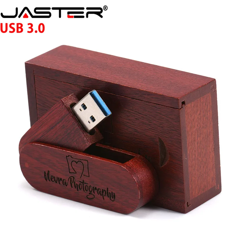 USB флеш накопитель JASTER в деревянной коробке 4/8/16/32/64 ГБ|USB флэш-накопители| |