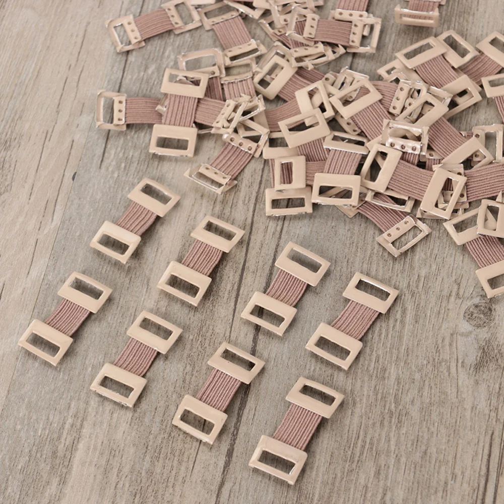 

100Pcs Durable Elastic Bandage Clips Stretch Metal Clasps for Various Types Bandages