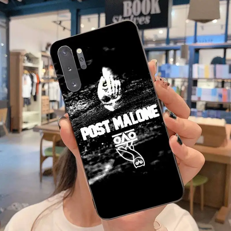 Чехол для телефона Post Malone Beerbongs Samsung Galaxy Note20 ultra 7 8 9 10 Plus lite J7 J8 2018 Prime | Мобильные