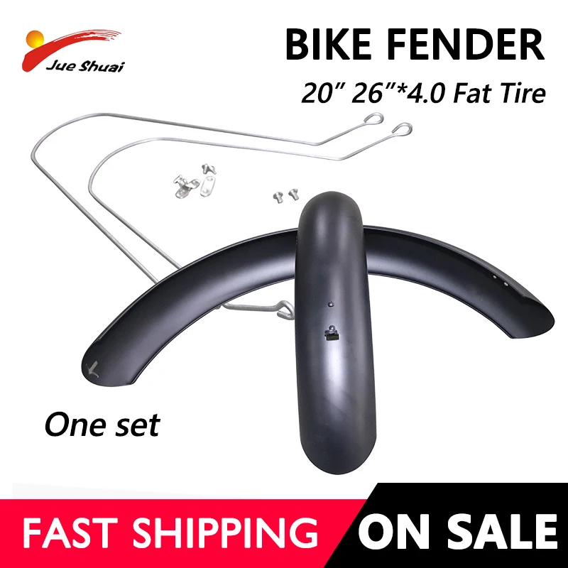 26“ 4.0 fat tire Bike Mudguard Fender Set for Fat Bike Snow Bike Beach Cycling Bicycle Mudguard MTB Demolition Bicycle Fenders
26“ 4.0 fat tire Bike Mudguard Fender Set for Fat Bike Snow Bike Beach Cycling Bicycle Mudguard MTB Demolition Bicycle Fenders