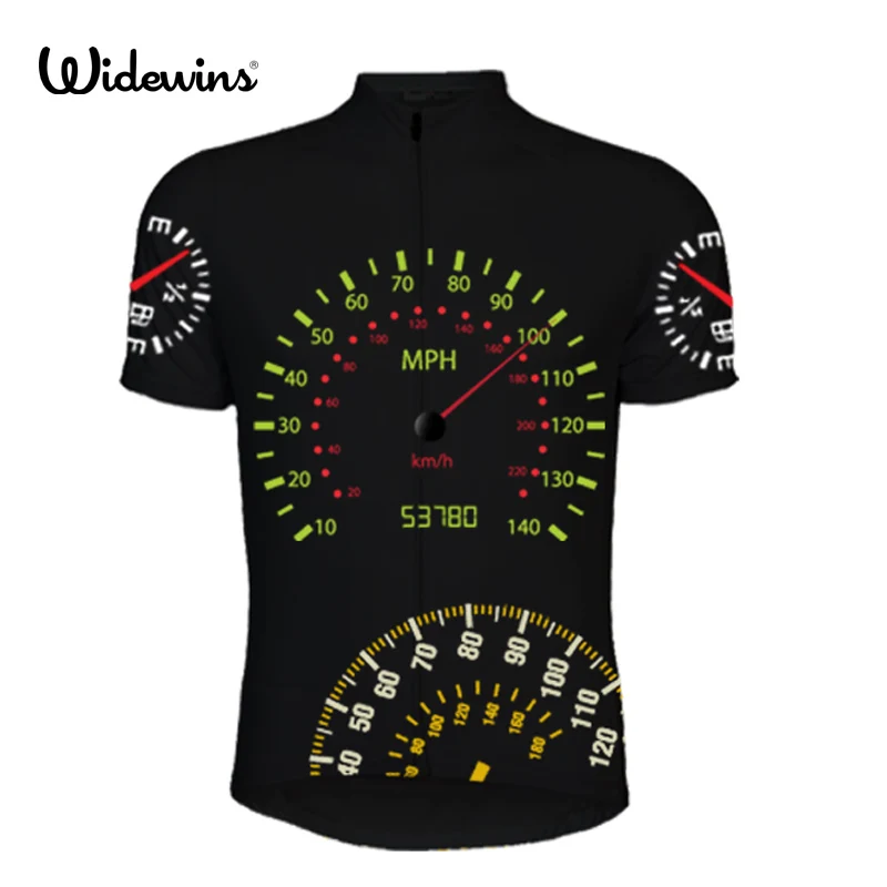 Новинка Джерси для велоспорта с одометром стильные велосипедные рубашки быстрым