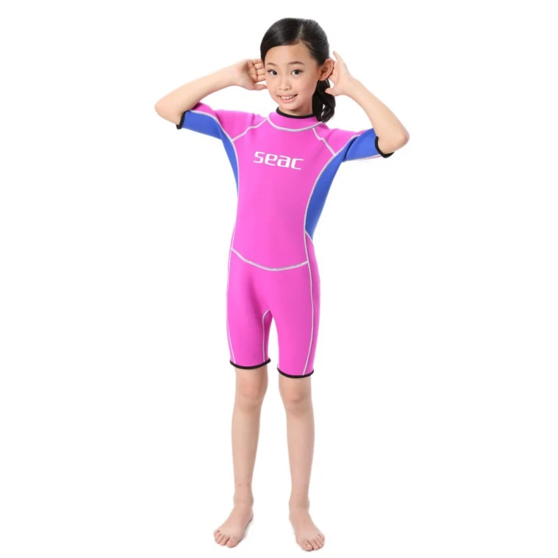 

Diving For Suit Kid Swimwear Boys Girls Children Color Wetsuit Surfing Suit Nylon Scuba For Diving Snorkeling Freediving New