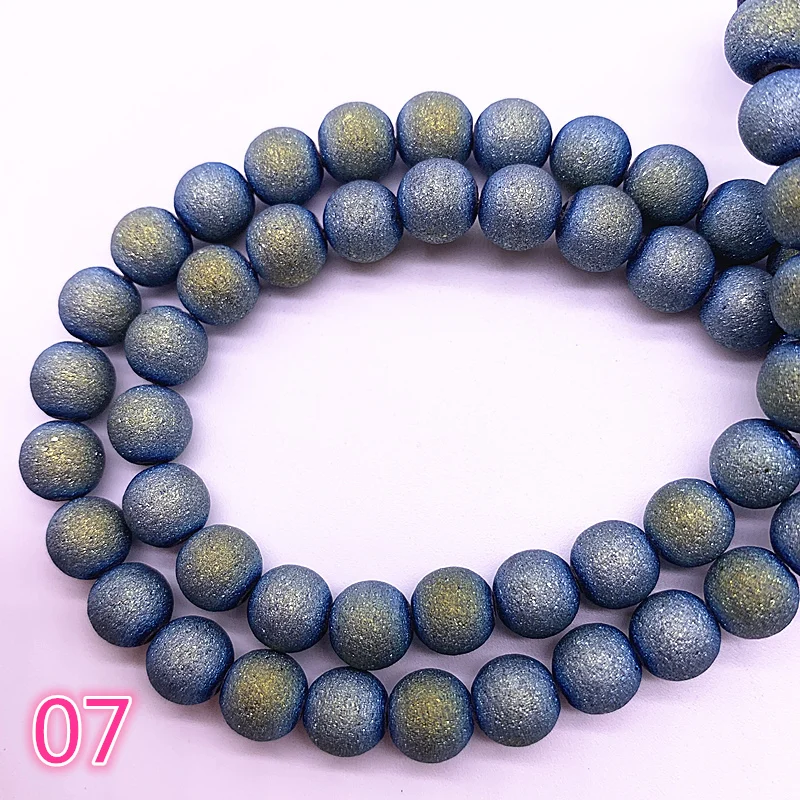 

Wholesale 6/8mm Frosted Matt Austrian Crystal Beads High Quality Glass Loose Beads Handmade DIY Jewelry Making For Bracelet #07