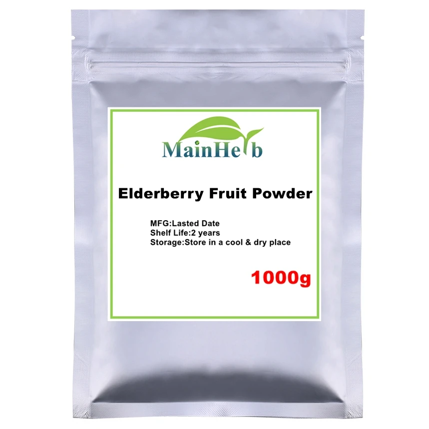 

100% natural high-quality Black Elderberry fruit powder,elderberry gummies for antioxidant,and anti-aging