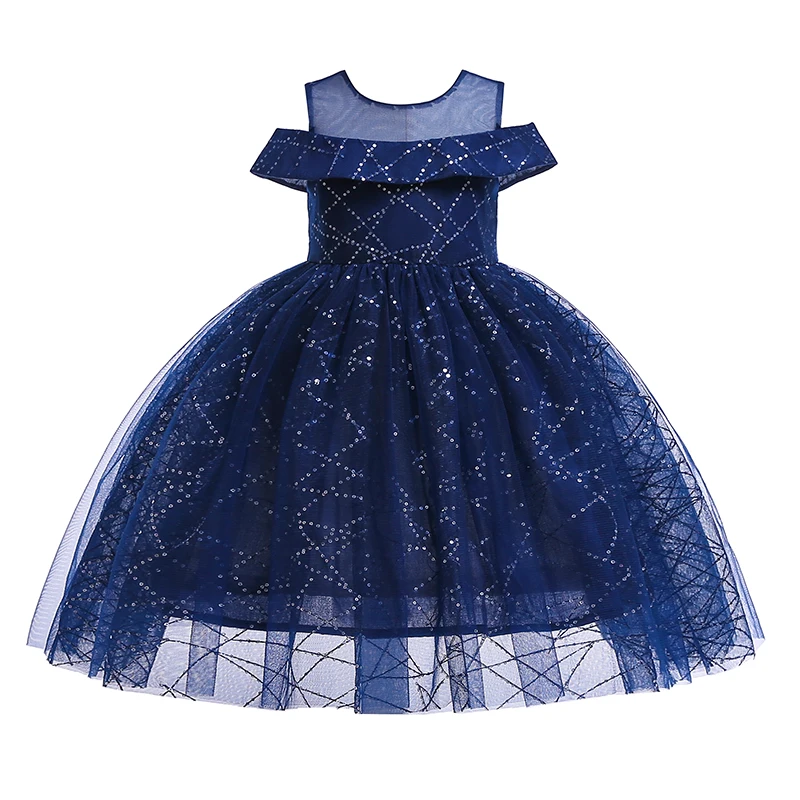 Летнее платье для девочек однотонная модная детская одежда платья От 3 до 8 лет