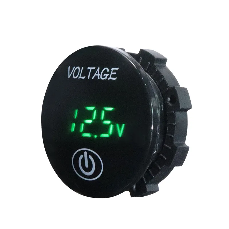 Автомобиль Мотоцикл DC 5V-48V светодиодный Панель цифровой Напряжение метр Батарея