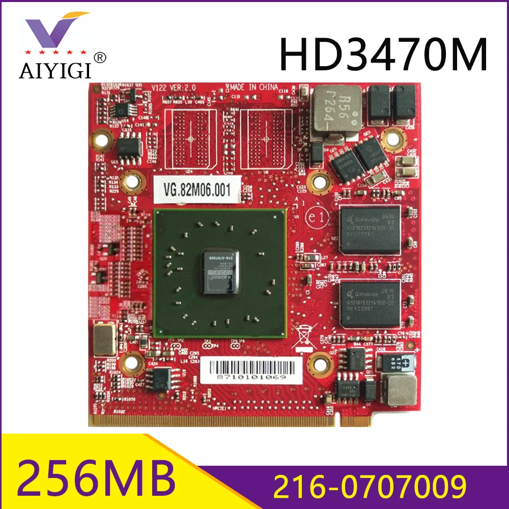 Видеокарта Radeon HD3470 HD3470M DDR2 256 Мб 216 0707009 для Acer Aspire 4920G 5530G 5630G 5710G 5720G 5920G 6530G