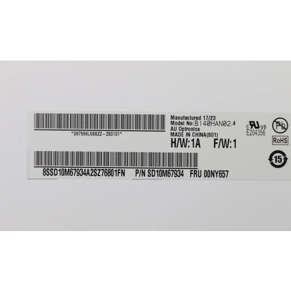 Новый оригинальный Lenovo Thinkpad T450 T460 T470 T480T460S T470S FHD IPS ЖК-экран 14 0 &quot1920*1080 30pin FRU 00PA890
