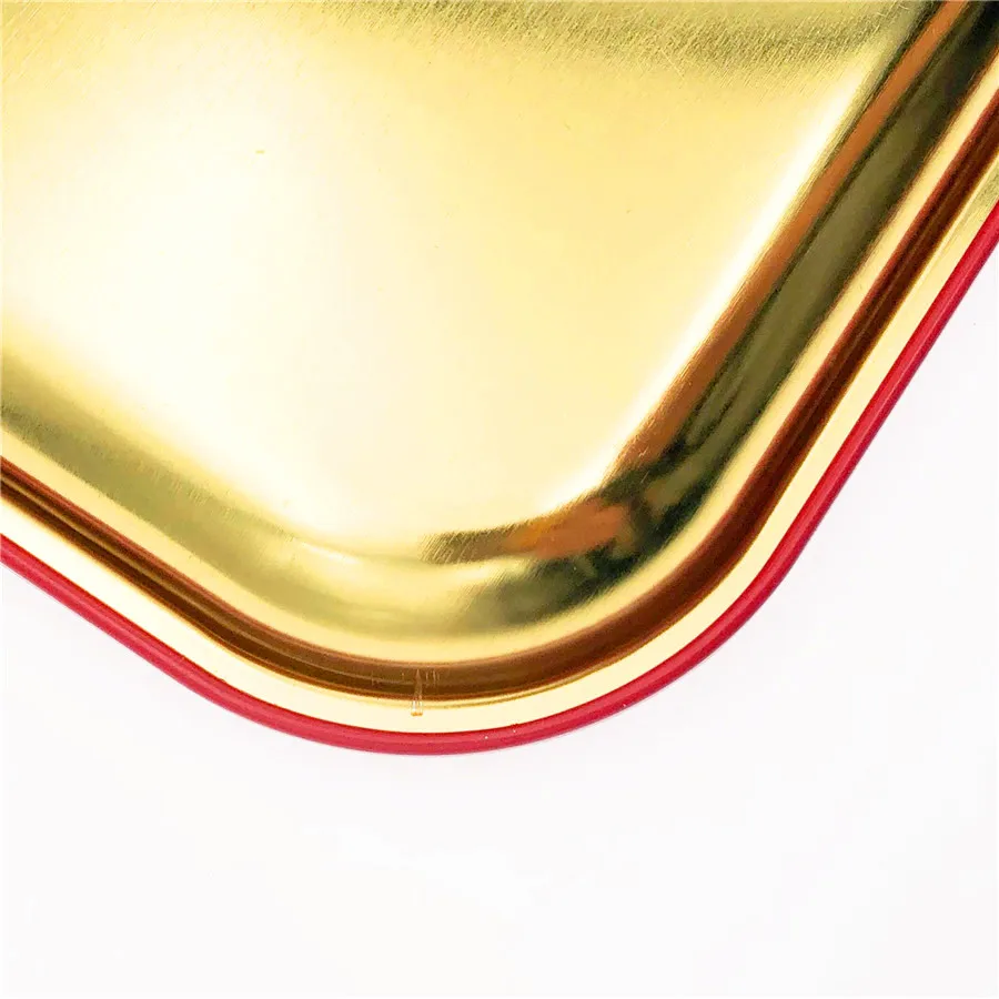 

Metal Rolling Tray 18*14CM Cigarette Smoking Herb Tinplate Plate Herb Paper Accessories