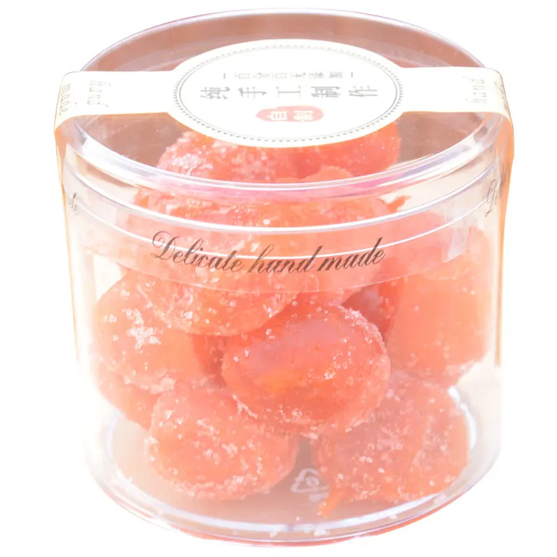

24pcs Net red ice cream box yogurt pudding cup transparent cylinder with lid jelly small pastry cake dessert packaging boxes