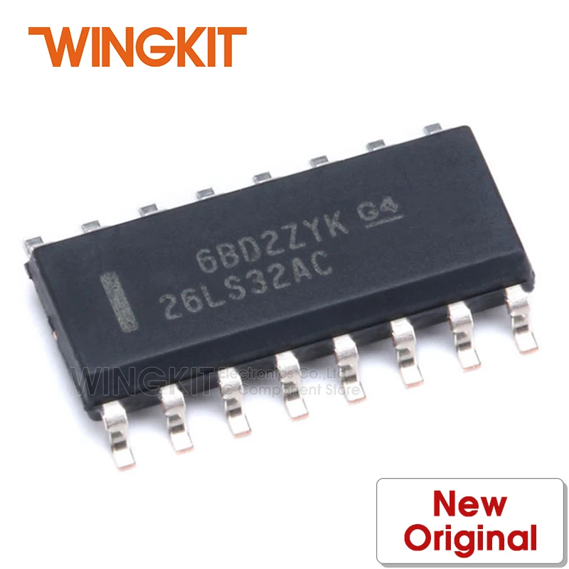 5 шт. AM26LS32ACDR SOIC16 AM26LS32ACD AM26LS32AC AM26LS32A AM26LS32 / 26LS32AC SOIC-16 четверной дифференциальный