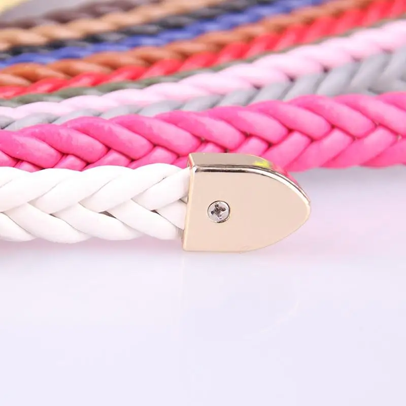 

Clearance Sale Women Fashion Belts Faux Leather Hand-Woven Waist Belts Strap for Women Solid Dress Jeans Decoration Waistband