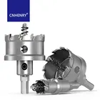 Сверло TCT для отверстий, твердосплавное сверло из сплава и нержавеющей стали 12-200 мм, набор для резки железных и металлических пластин