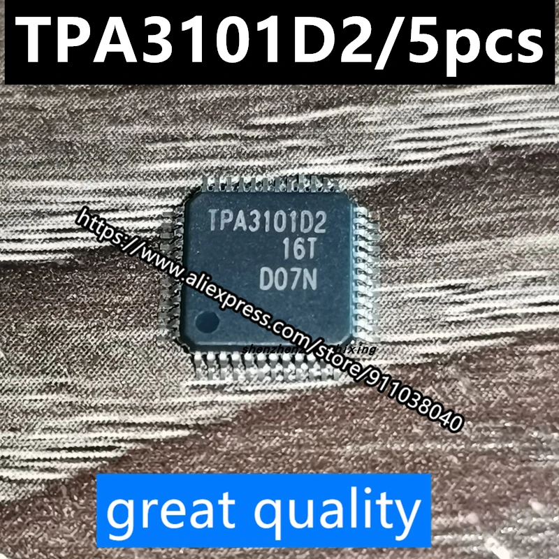 5 шт./лот TPA3101D2 TPA3101D2PHPR QFP-48 LCD плата драйвера Совершенно новая | Электронные