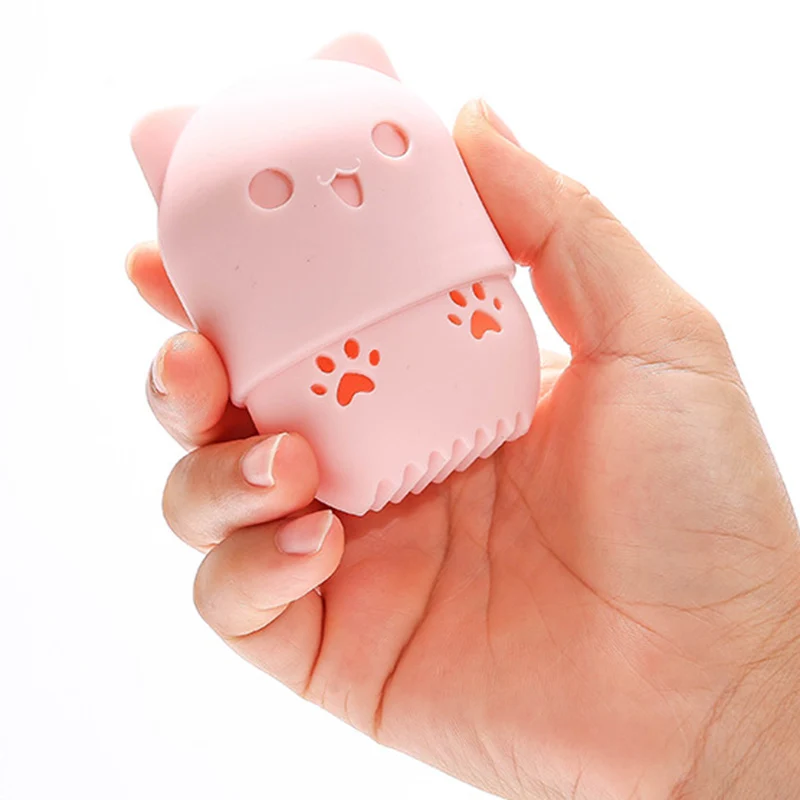 Держатель спонжа для макияжа Мягкие силиконовые Косметика блендер пуховка пудры