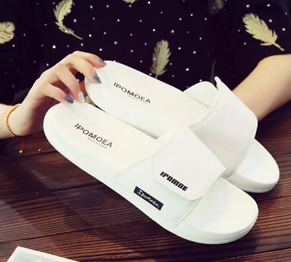 Тапочки на заказ с логотипом Нескользящие тапочки из ЭВА пряжкой волшебные для