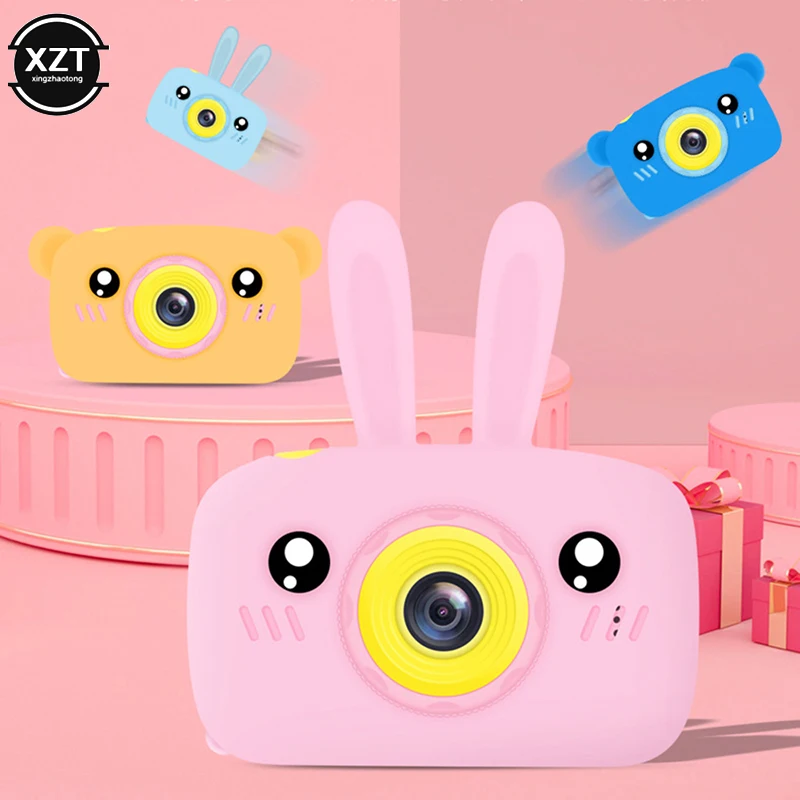 Mini Children Baby Camera 2 Inch Full HD 1080P Digital Video Cute LCD Screen display for Kids gifts toys game | Электроника