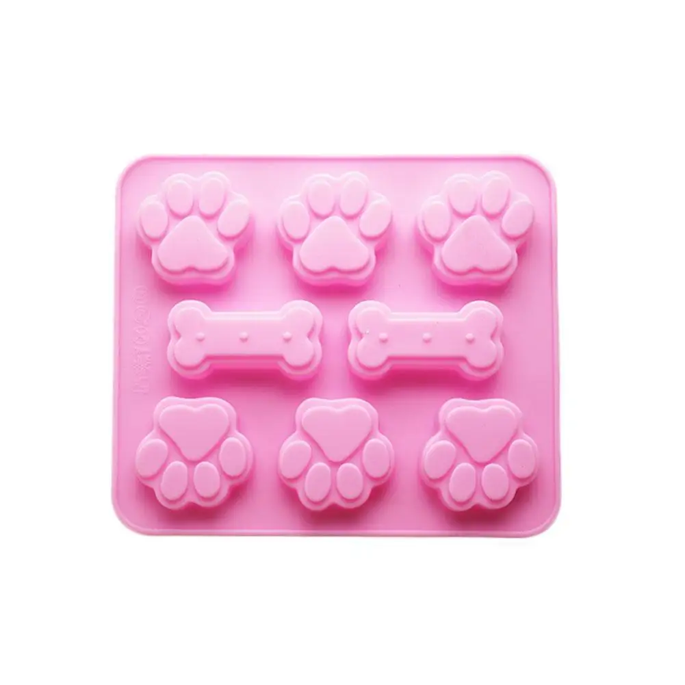 Силиконовая форма для торта печенья выпечки собачьей лапы шоколада конфета из
