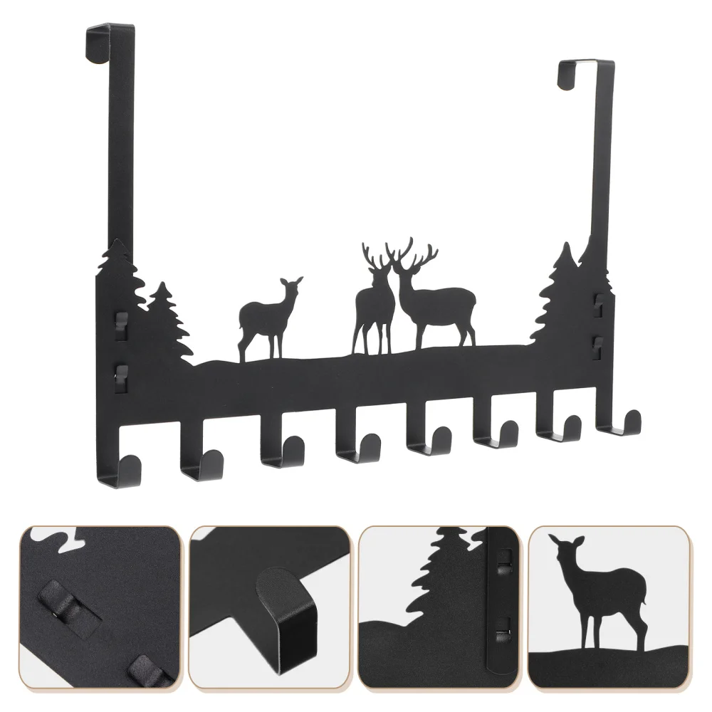 

1pc Creative Behind Door Hanger Living Room Bathroom Kitchen Door Storage Hook